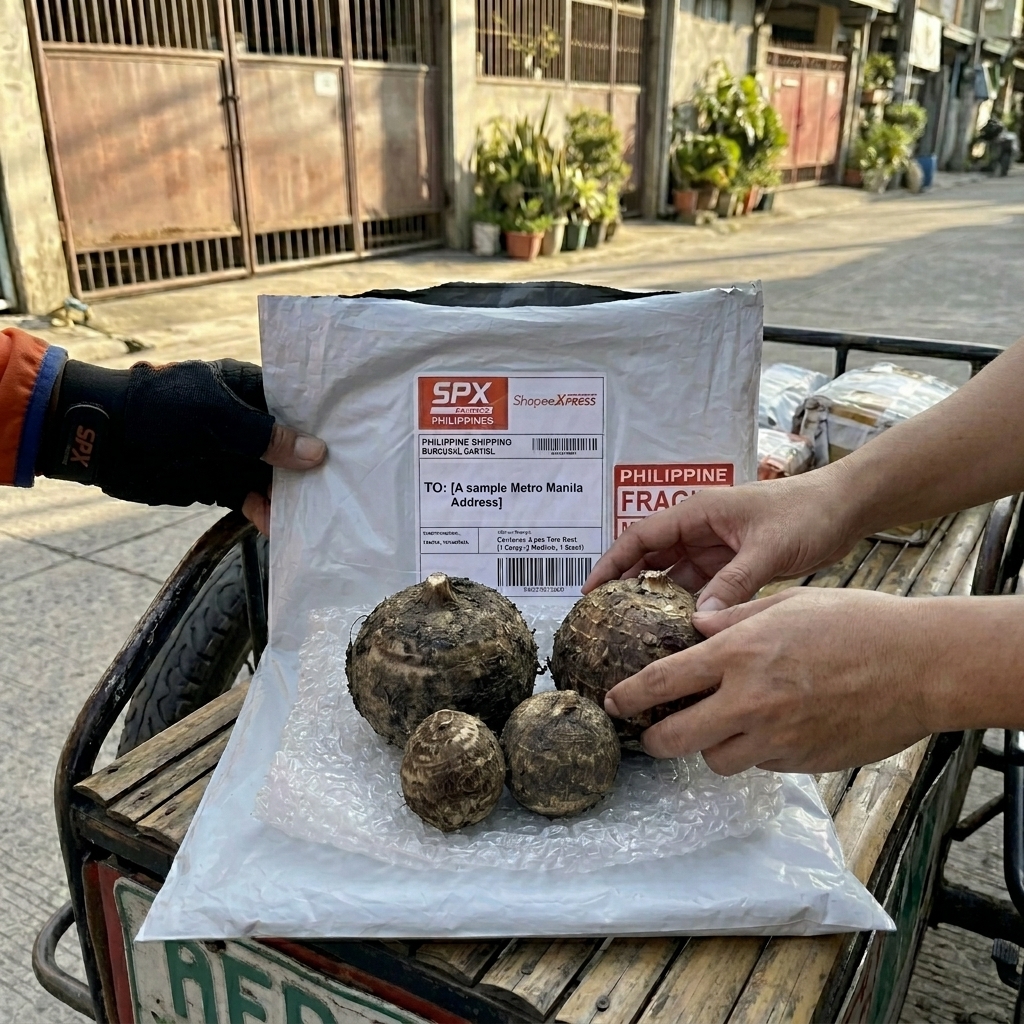 Packed 4 pcs Lakatan saha parcel
